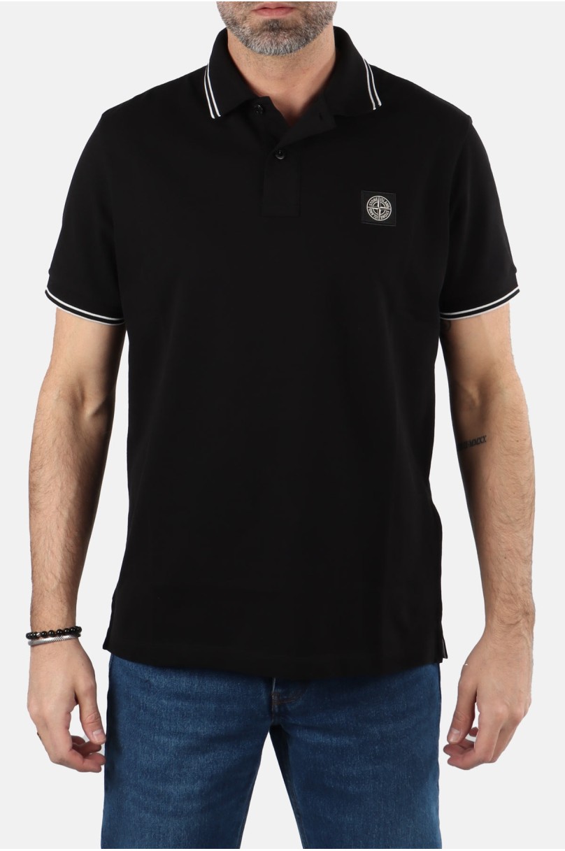 Polo-Shirt mit kurzen Ärmeln Stone Island