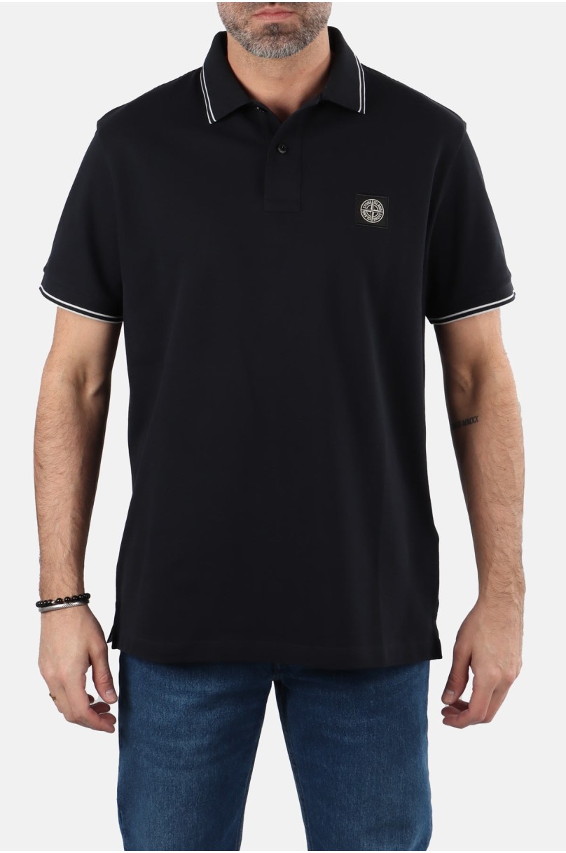 Polo-Shirt mit kurzen Ärmeln Stone Island