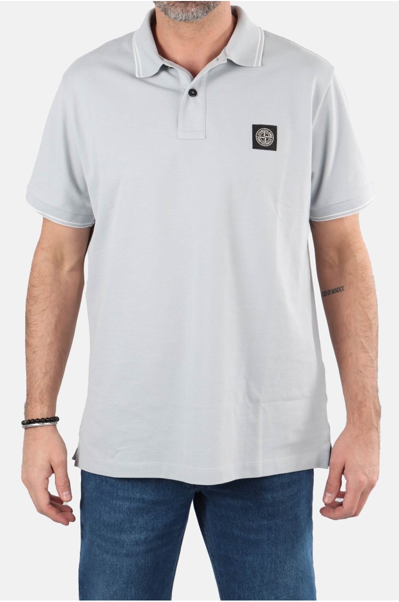 Polo-Shirt mit kurzen Ärmeln Stone Island