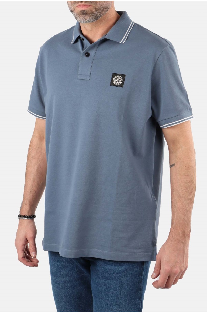 Polo-Shirt mit kurzen Ärmeln Stone Island