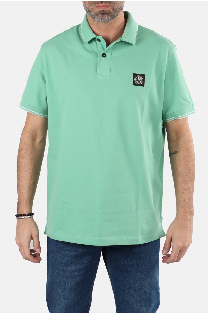 Polo-Shirt mit kurzen Ärmeln Stone Island