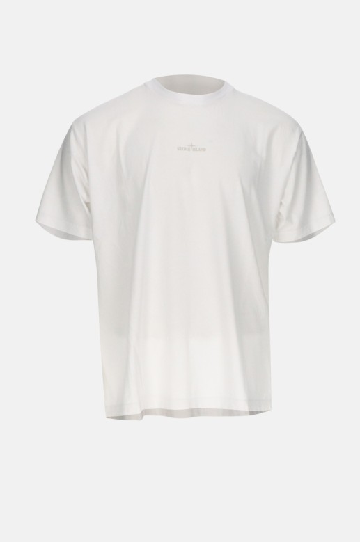 T-shirt Stone Island: Central Logo for Centralized Style