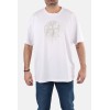 T-shirt Stone Island: Stenciled Logo, Artistic and Authentic Look