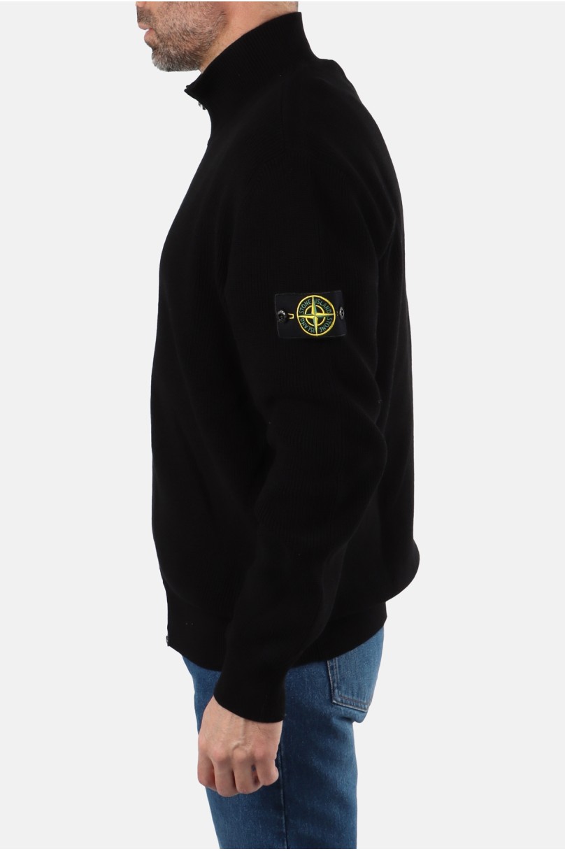 Strickjacke mit Reißverschluss Stone Island