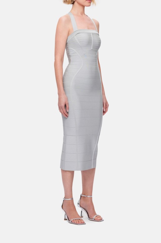 Hervé Léger midi dress