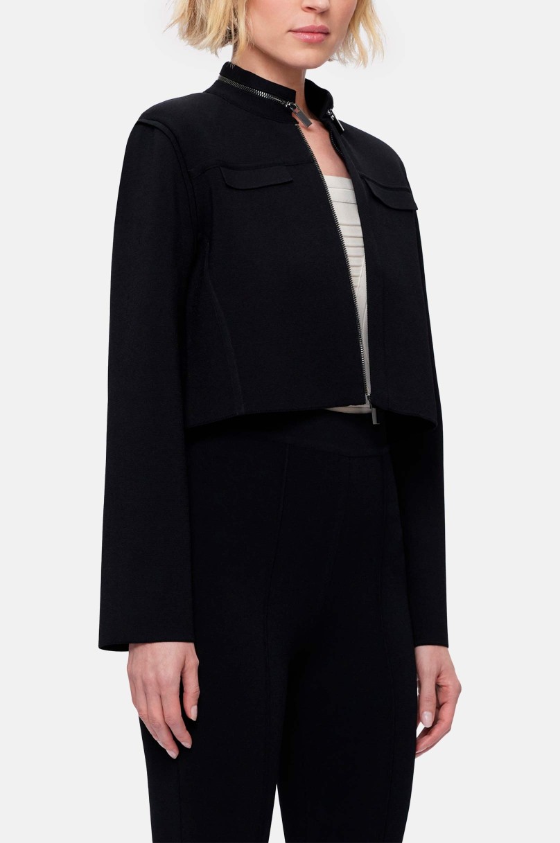 Hervé Léger Short Zip Jacket