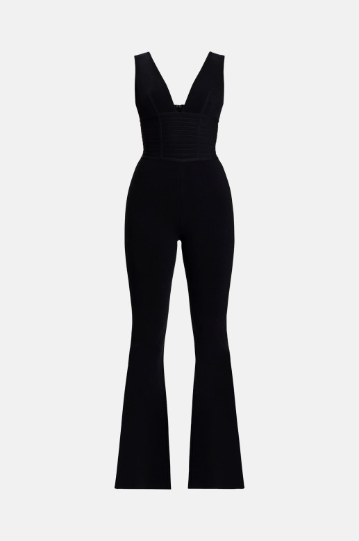 Jumpsuit "Noisette" Hervé Léger