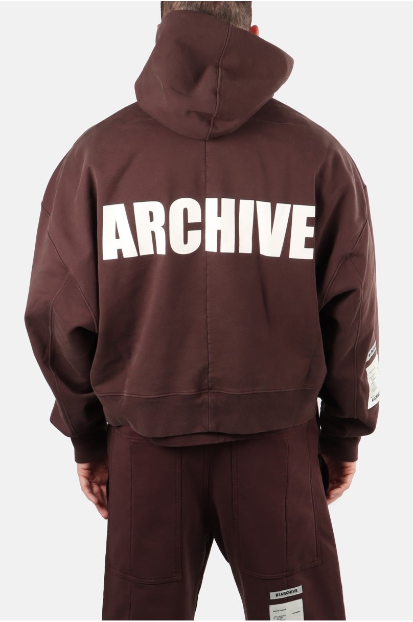 Short Hooded Sweater B1 Archive