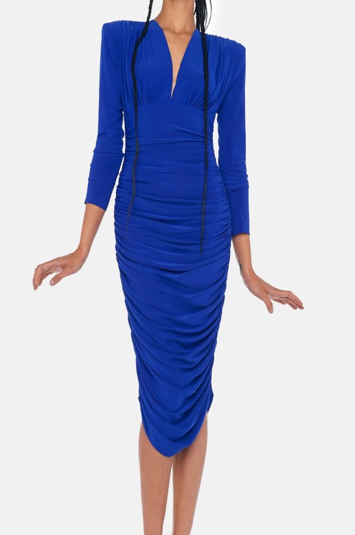 Norma Kamali midi-length dress