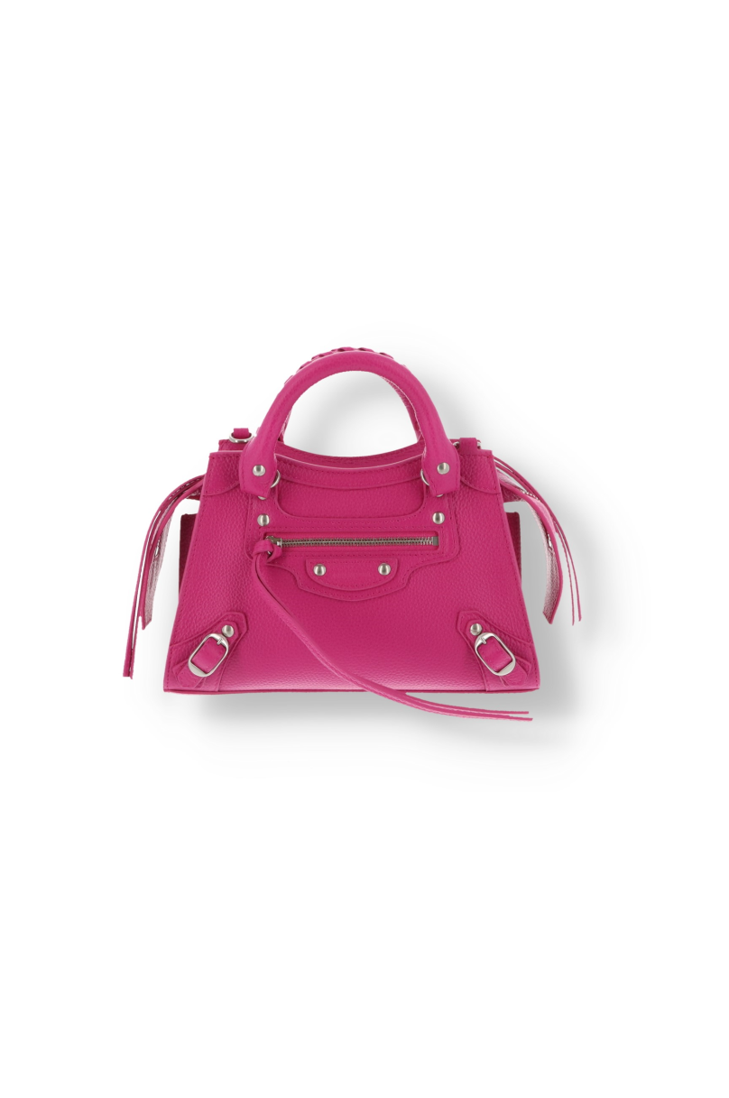 BALENCIAGA Neo Classic City mini bag in grained leather  Pink  Balenciaga  mini bag 638524 15Y4Y online on GIGLIOCOM