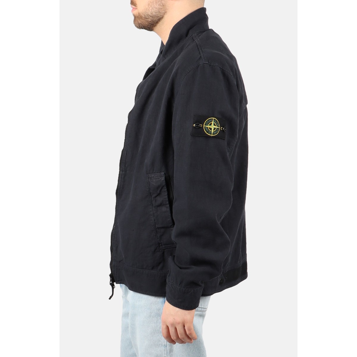 Luxury brands Tela Lino Nylon T-C Jacket Stone Island Drake Store