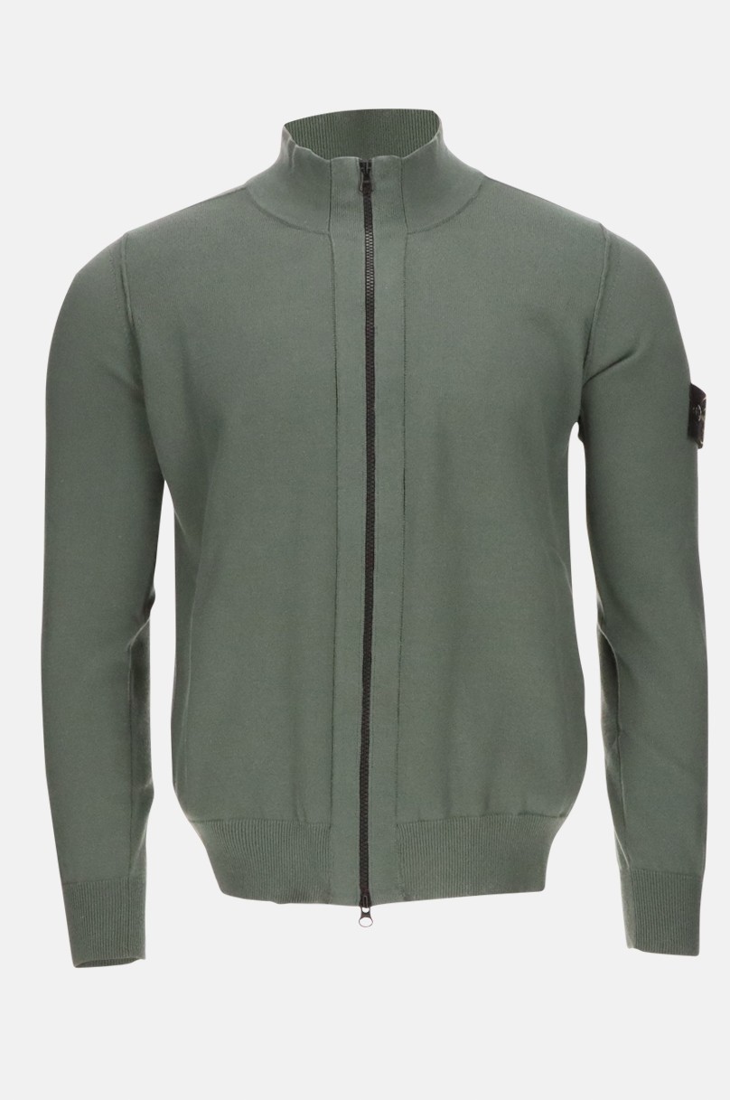 Strickjacke mit Reißverschluss Stone Island