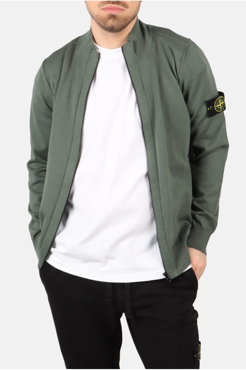 Strickjacke mit Reißverschluss Stone Island