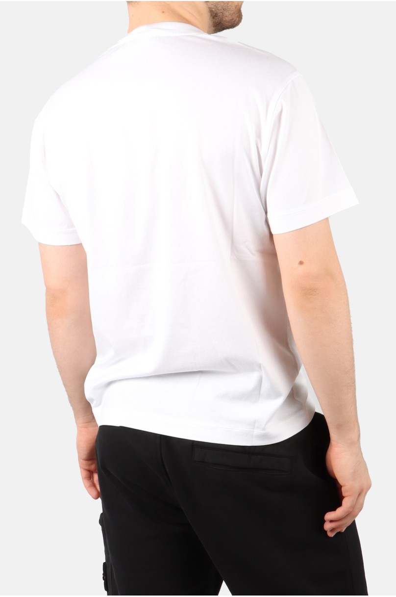 T-shirt with Patch Stone Island