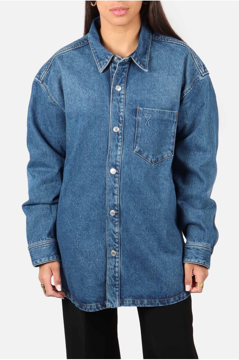 Chemise en denim Ami Paris