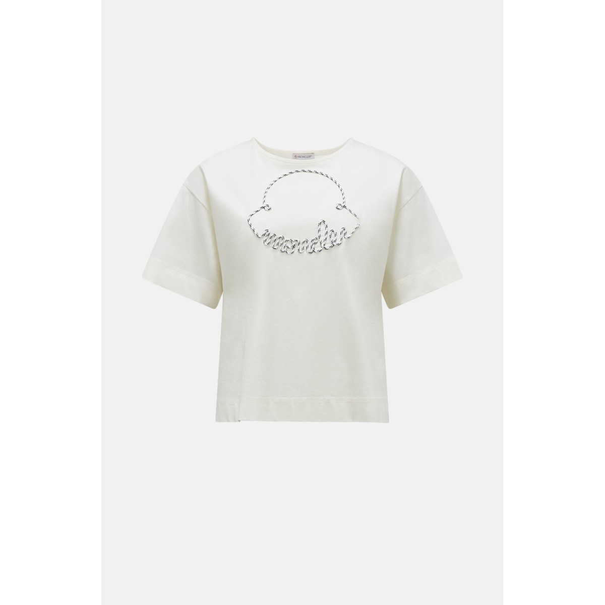 T-Shirt mit Öffnung Moncler