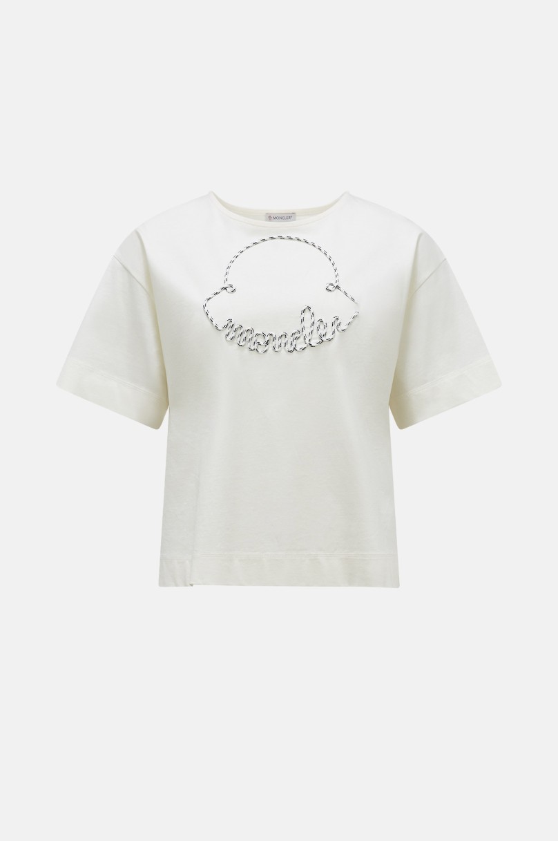 T-Shirt mit Öffnung Moncler