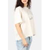 T-Shirt mit Öffnung Moncler