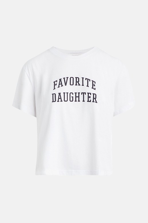 T-shirt cropped Favorite Daughter