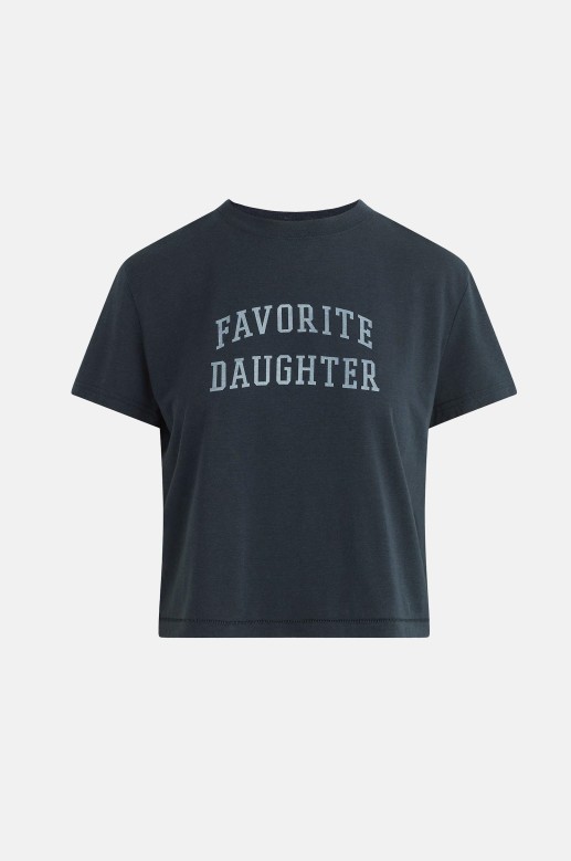 T-shirt cropped Favorite Daughter