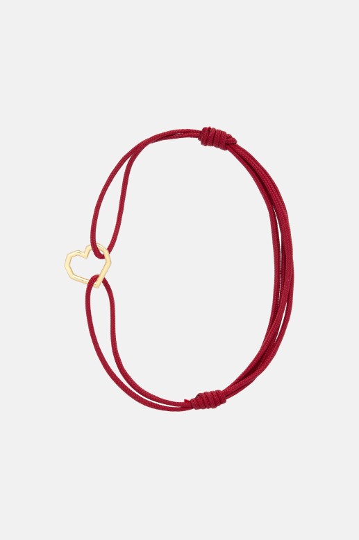 Mini corazon puro cord Aliita bracelet