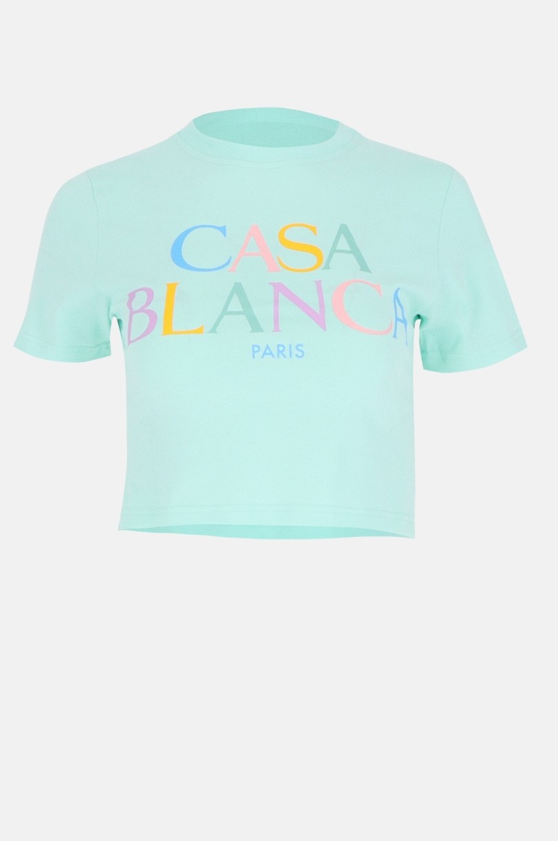Stacket logo" T-shirt Casablanca