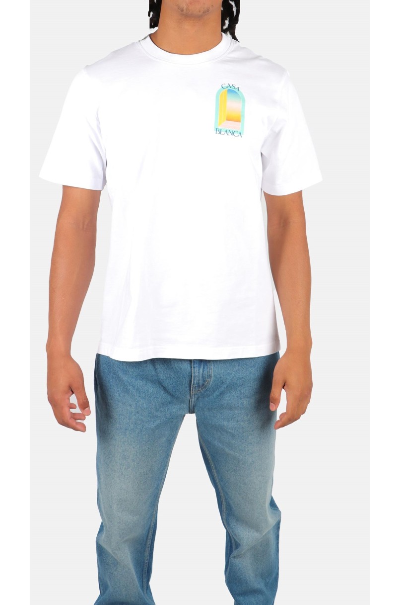T-shirt " L'arc Coloré" Casablanca