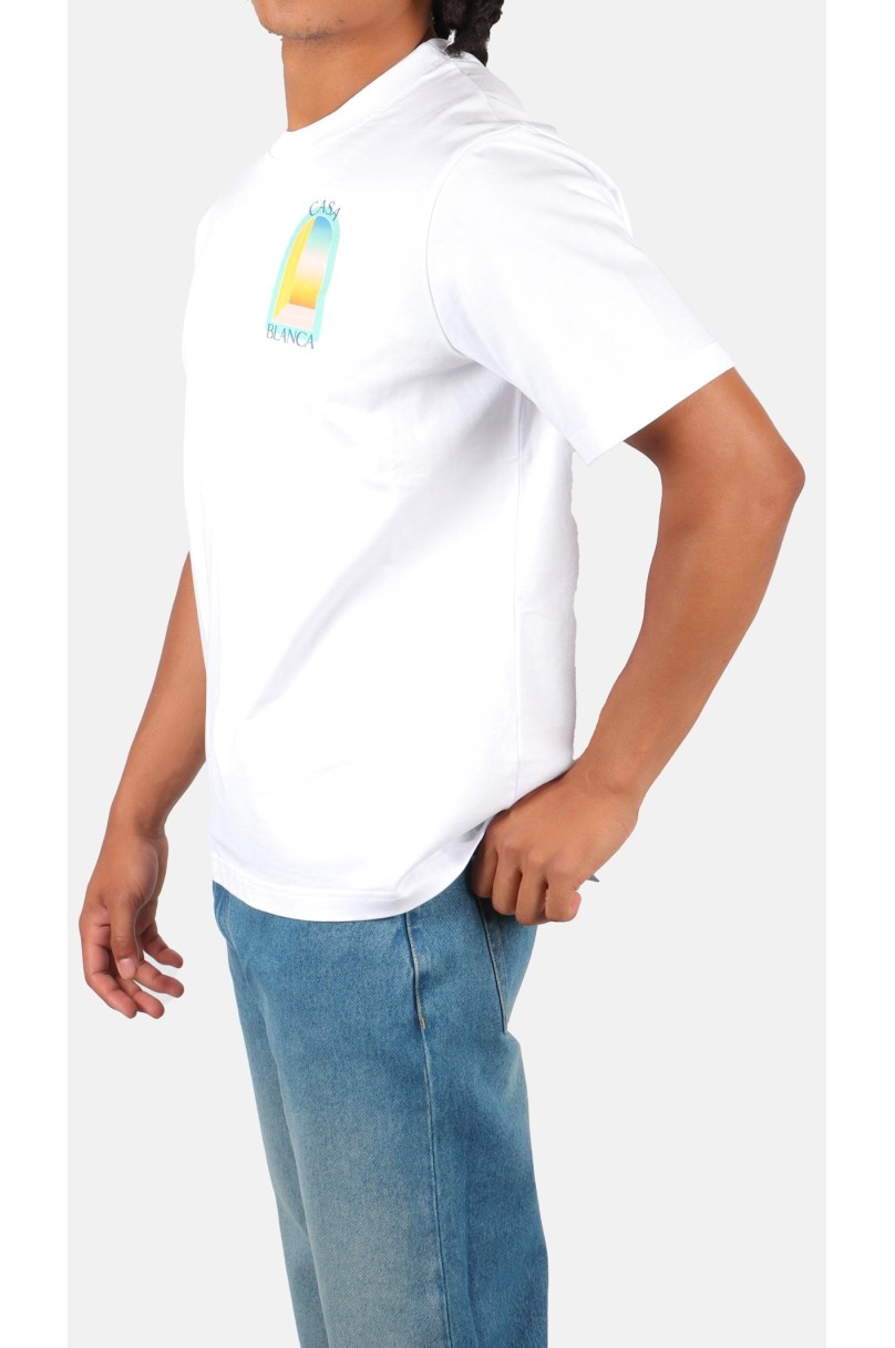 T-shirt " L'arc Coloré" Casablanca
