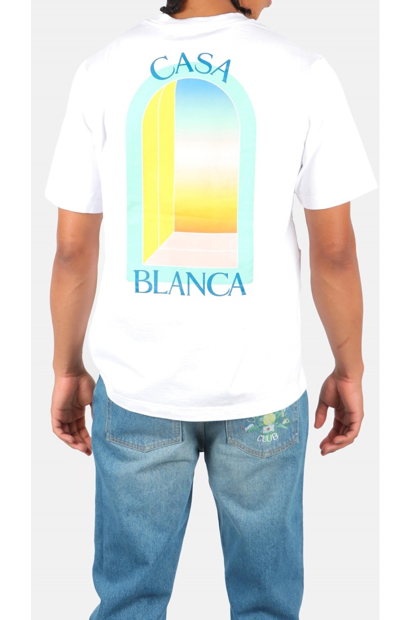 T-shirt " L'arc Coloré" Casablanca