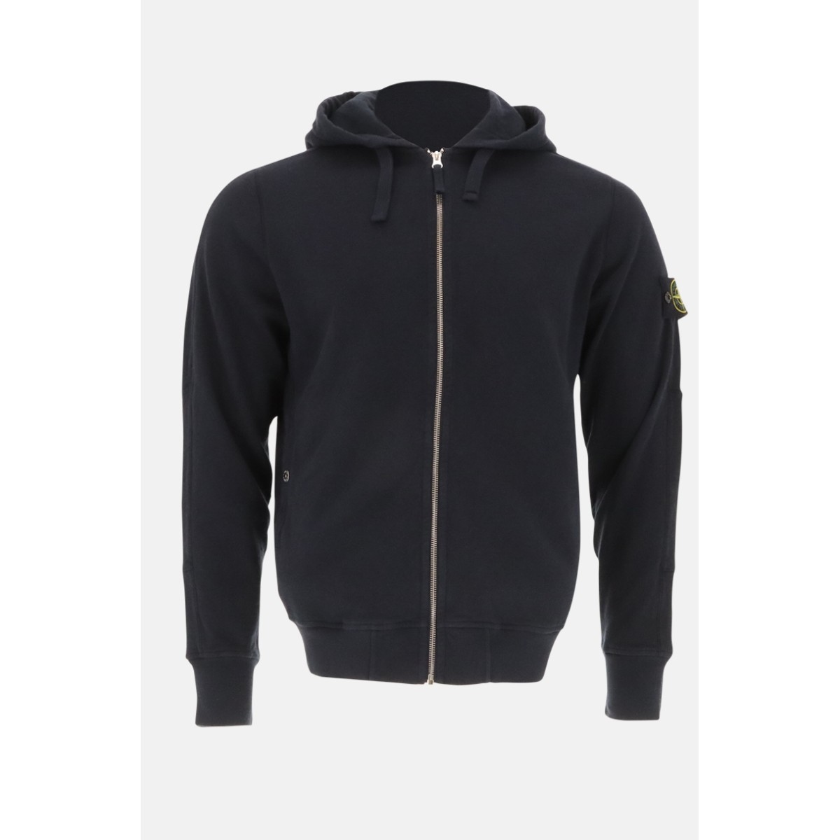 Hoodie Zipé Stone Island