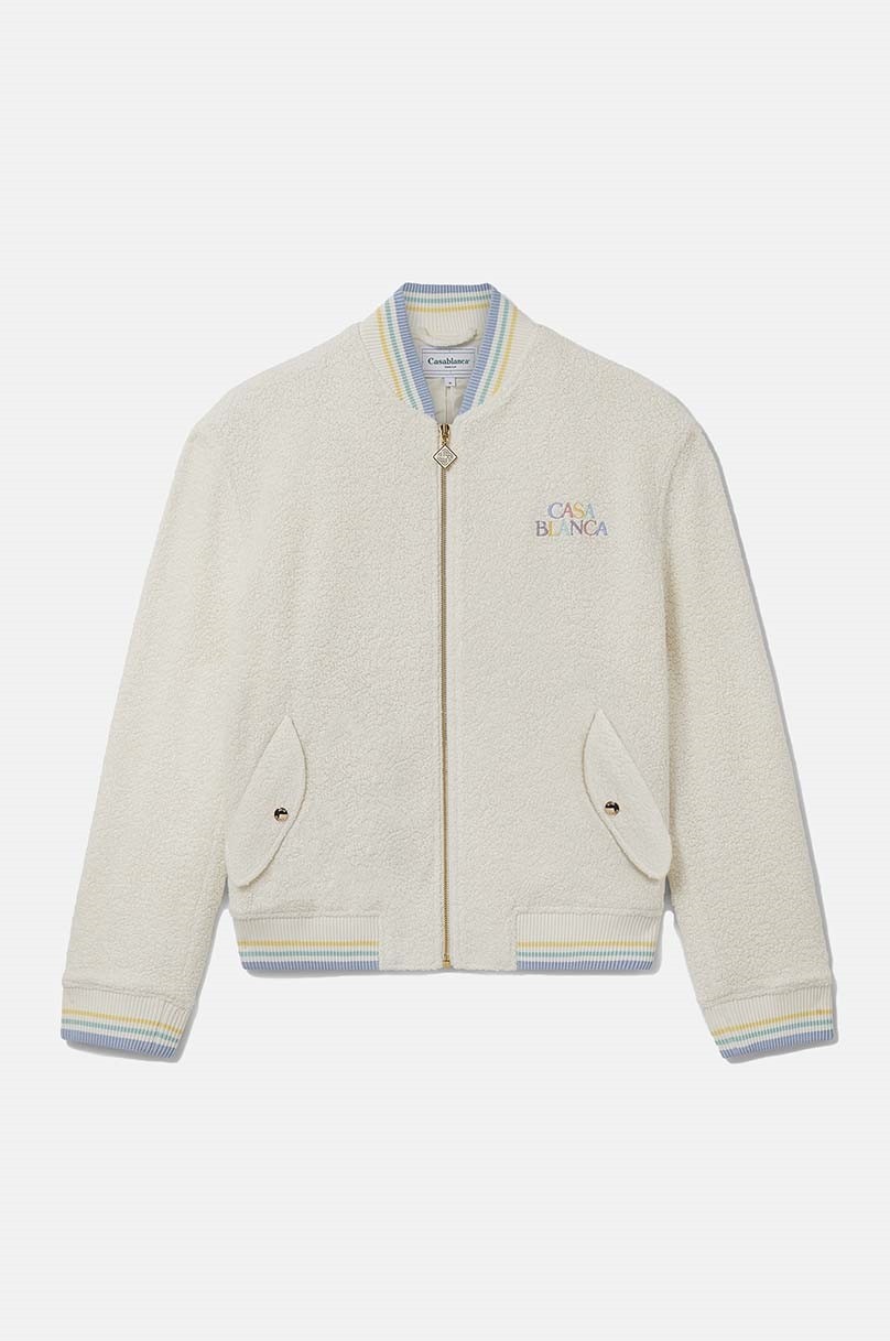 Casablanca "Maison pastelle" bomber