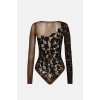 Wolford "Graphic Flower" bodysuit