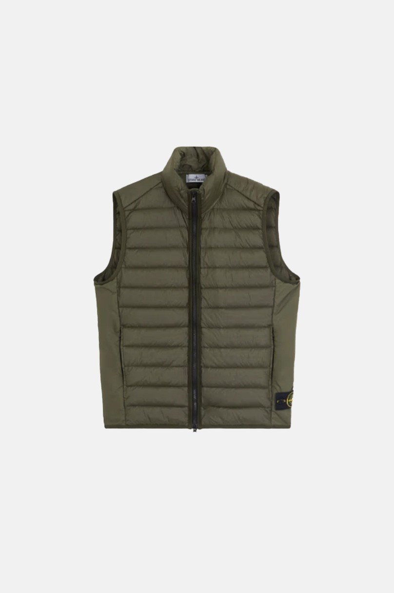 Sleeveless down jacket Stone Island