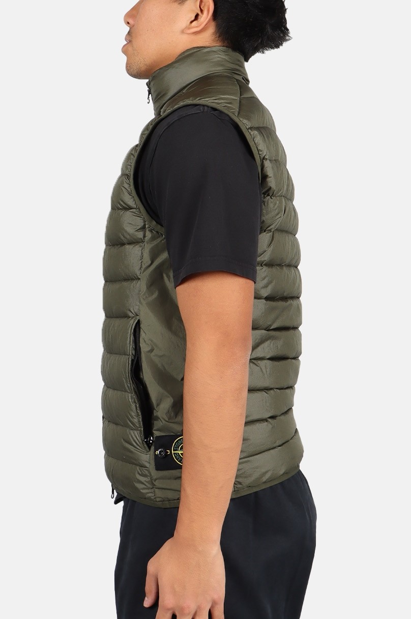 Sleeveless down jacket Stone Island