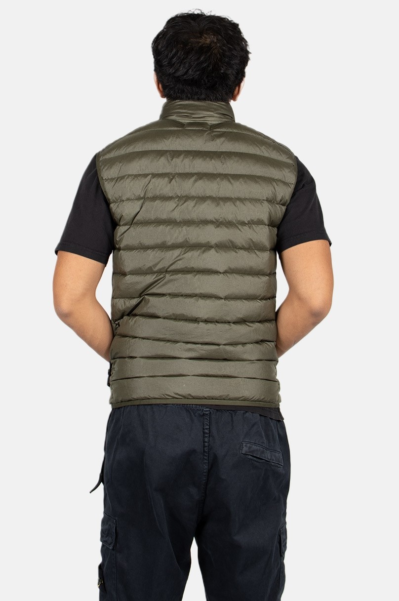 Sleeveless down jacket Stone Island