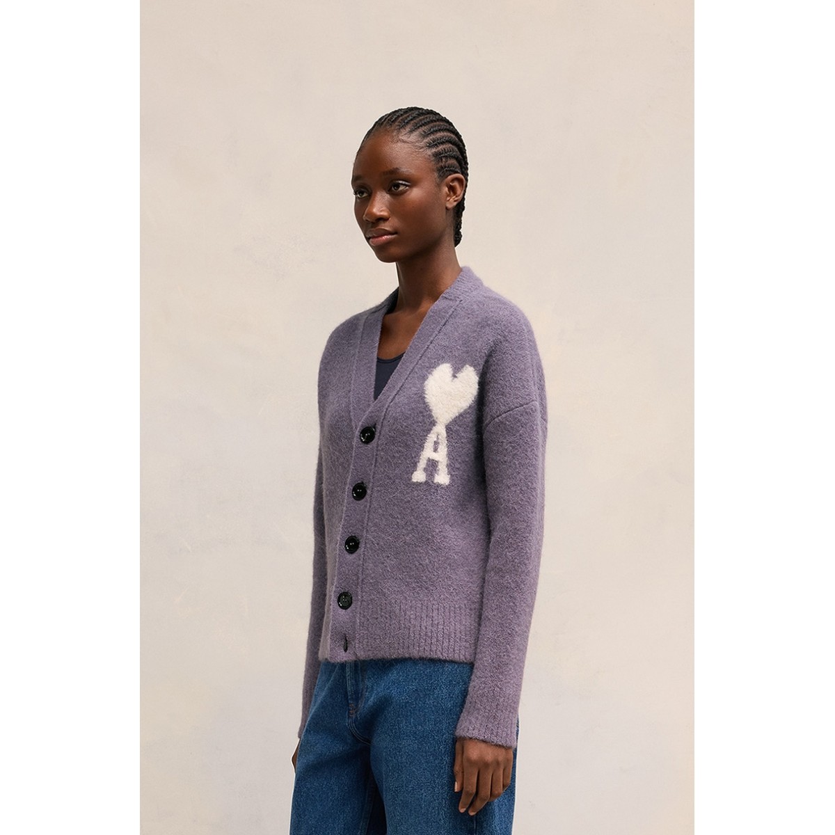 Luxury brands | Cardigan Ami Paris | Drake Store