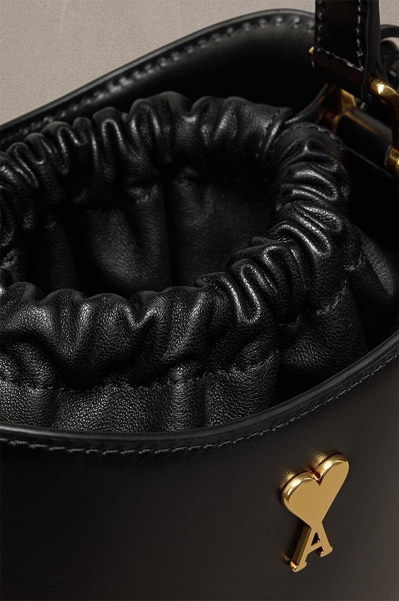 Ami Paris mini bucket bag