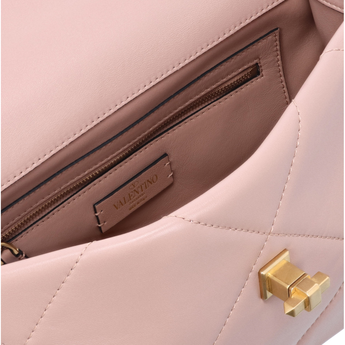 Valentino Garavani Roman Stud Shoulder Bag - Pink