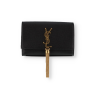 Tasche Saint Laurent Kate mit geprägtem Pompon