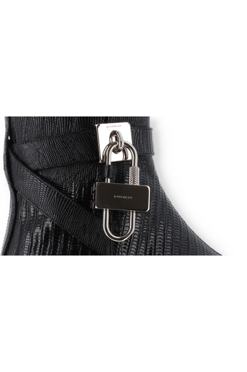 Bottines Givenchy Lock avec Cadenas