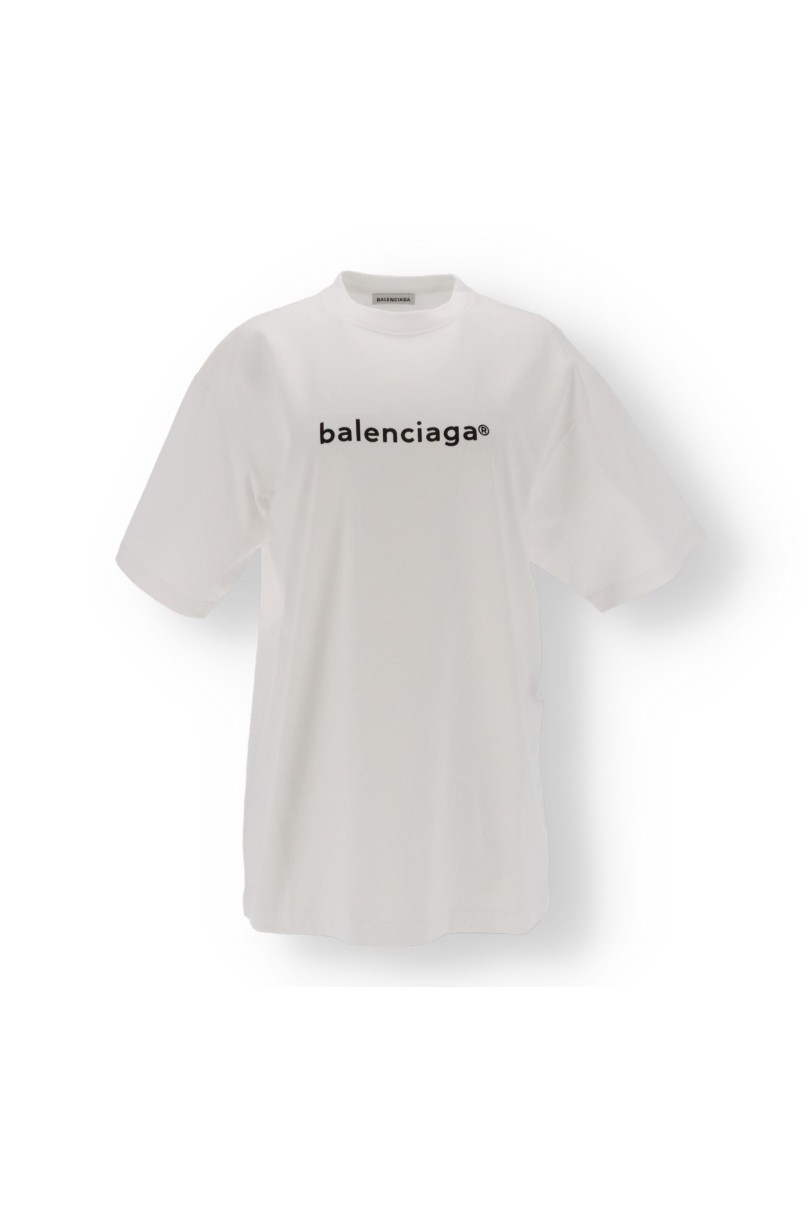 Balenciaga logoprint Cotton Tshirt  Farfetch