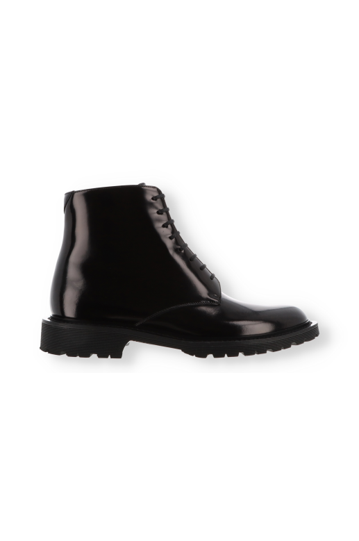 Shiny Leather Boots Saint...