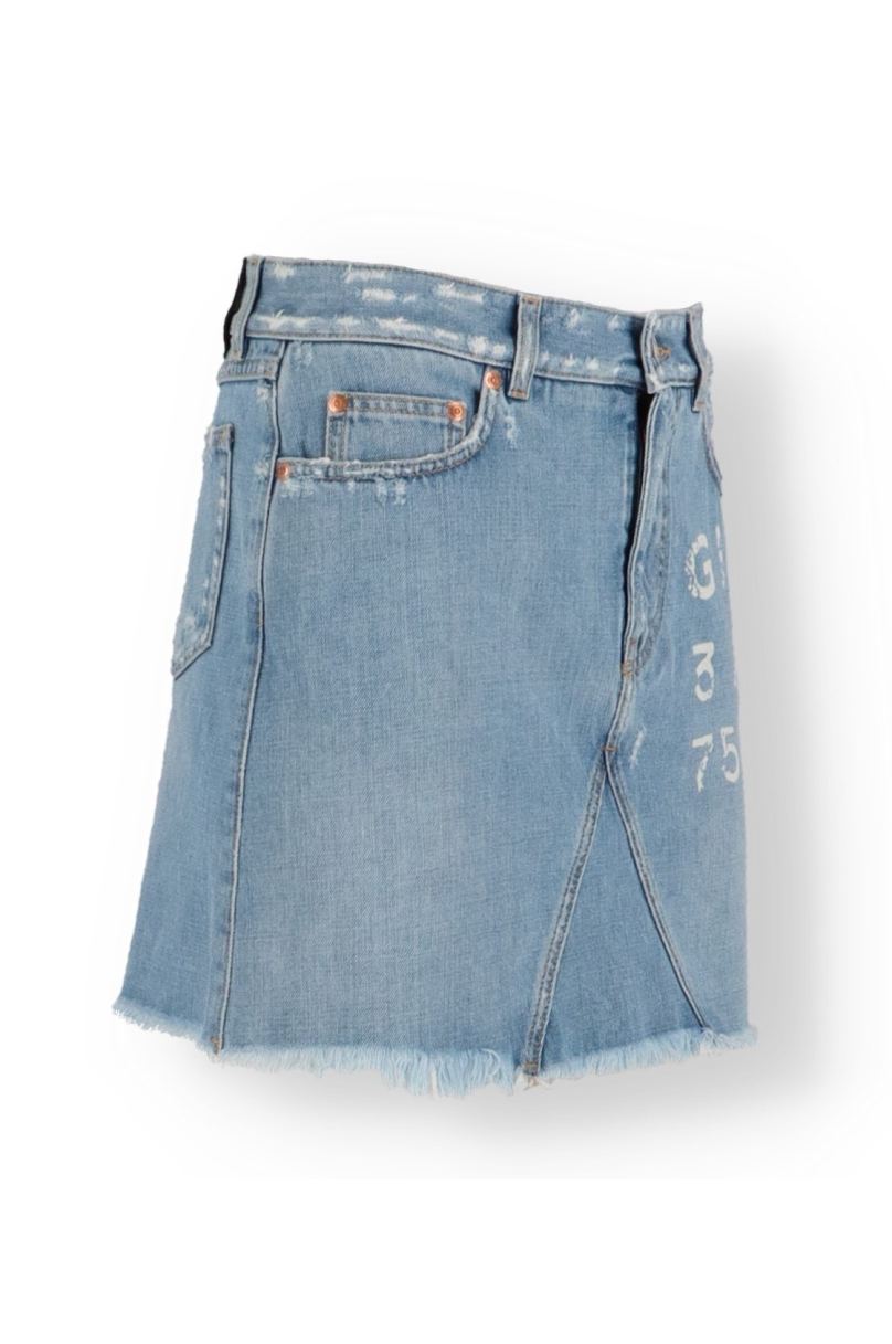 Givenchy denim outlet mini skirt