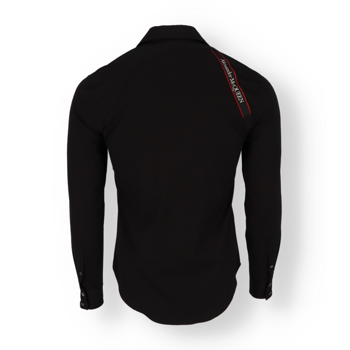 Tシャツ・カットソー ALEXANDER McQUEEN DEVOR JERSEY LONG-SLEEVED TOP MCQUEEN Leopard-print dévoré-velvet top | NET-A-PORTER