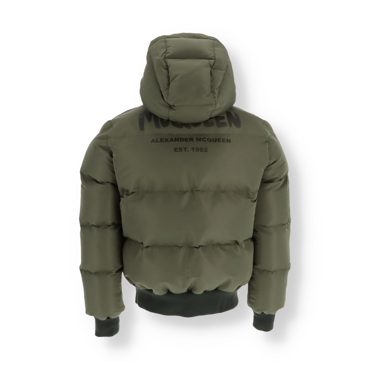 Luxury brands | Alexander McQueen Graffiti Puffer Jacket Luxury brands | Alexander McQueen Graffiti Puffer Jacket