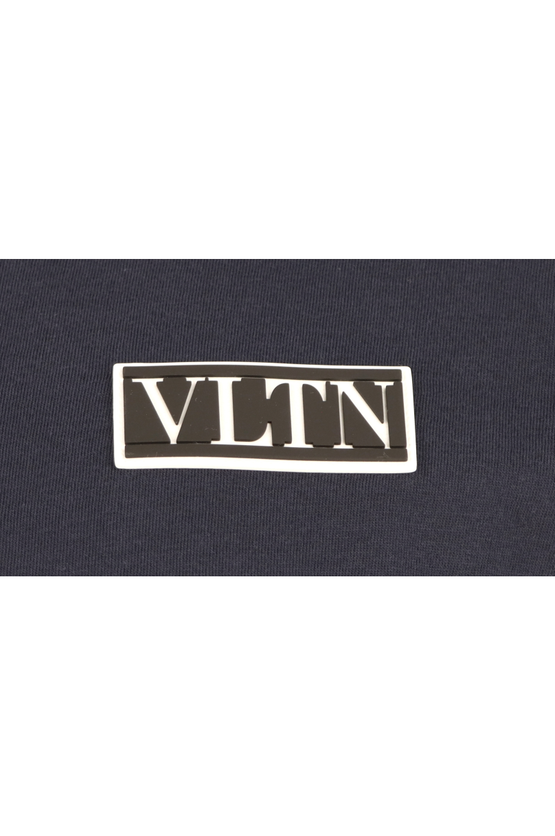 Luxury brands Valentino T shirt with VLTN Tag Drake Store