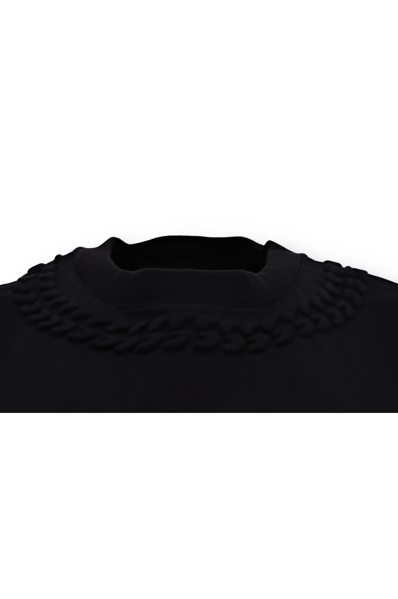 T-Shirt mit geprägtem Kettenmotiv Givenchy