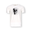Besticktes T-Shirt Alexander McQueen Skull