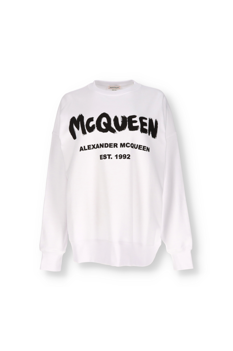 Alexander McQueen Graffiti Sweatshirt