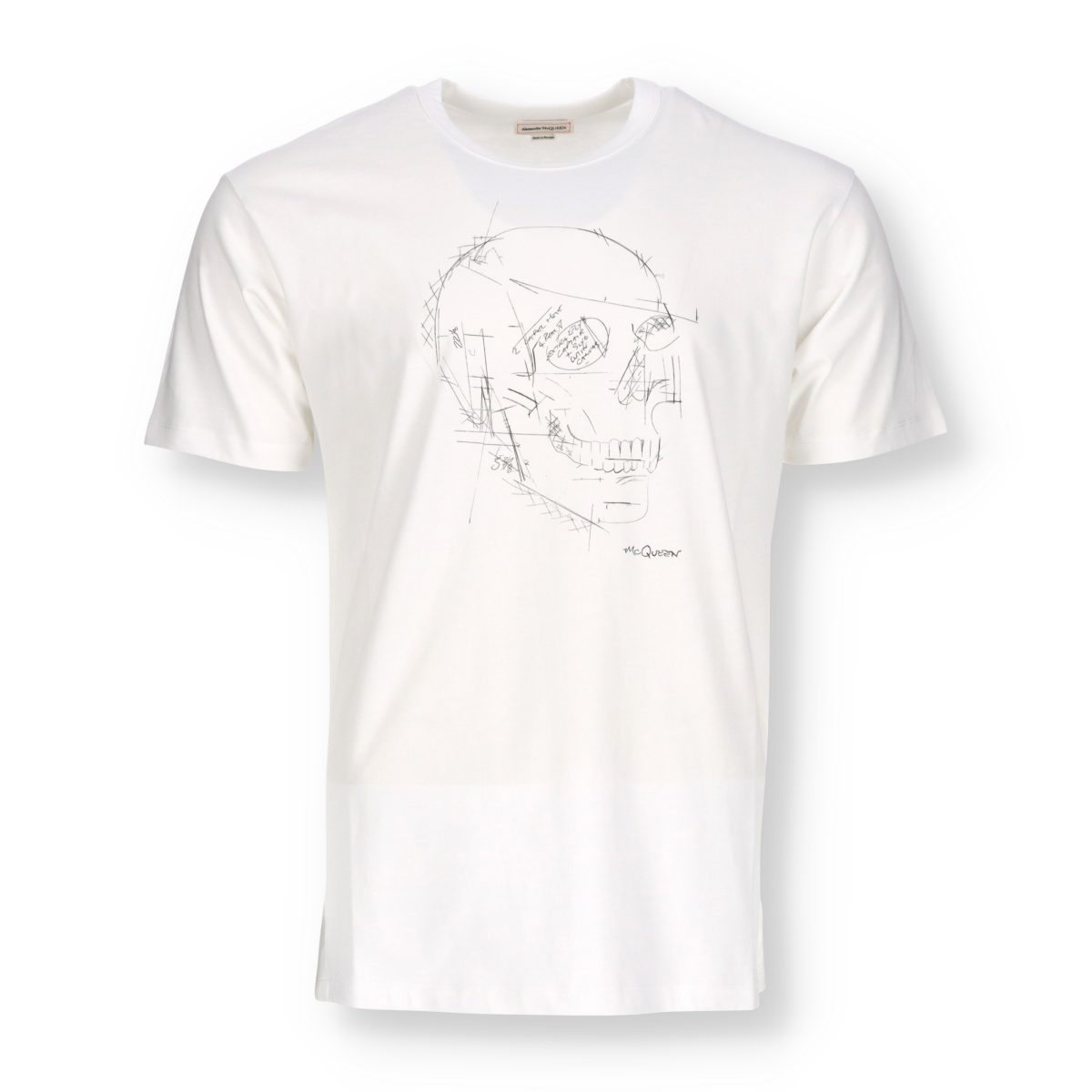 Alexander McQueen Pattern Skull T-shirt
